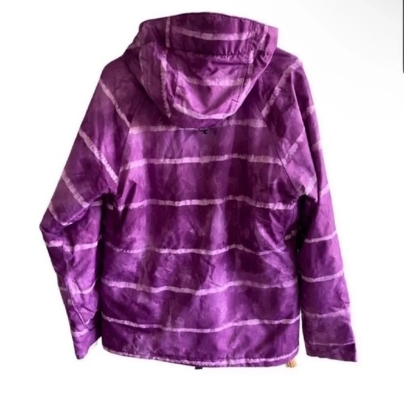 Billabong Womens Winter Jacket Purple Tie Dye Ski
Snowboard Waterproof Hooded - Picture 15 of 15